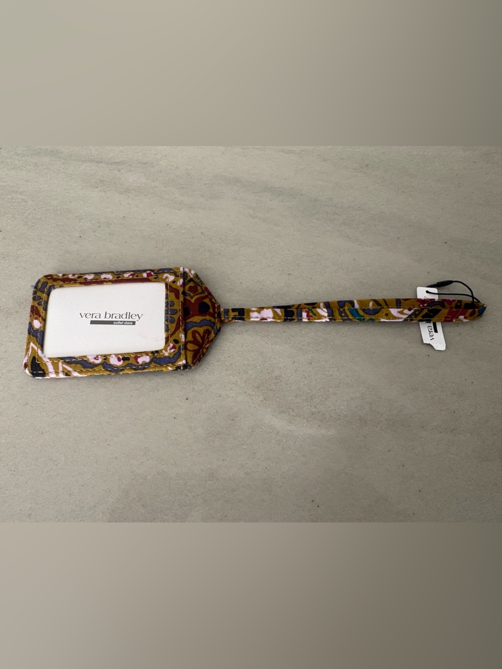 Vera Bradley Buta Spray Luggage Tag